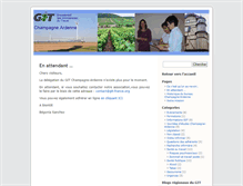 Tablet Screenshot of champagne-ardenne.git-france.org
